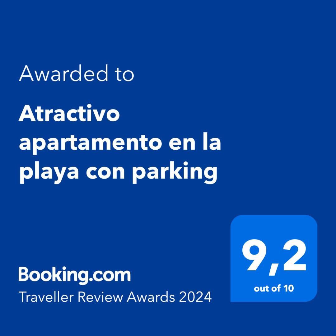 Atractivo Apartamento En La Playa Con Parking โรเกตัสเดมาร์ ภายนอก รูปภาพ